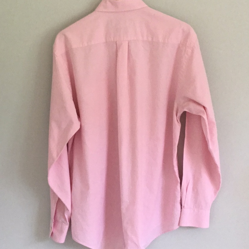 Men’s Vineyard Vines Pink Oxford Tucker Shirt - Picture 4 of 6